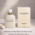 Valentino Uomo Born In Roma Ivory EDT for Men 100ml (3.4oz) | New Sealed Luxury Perfume