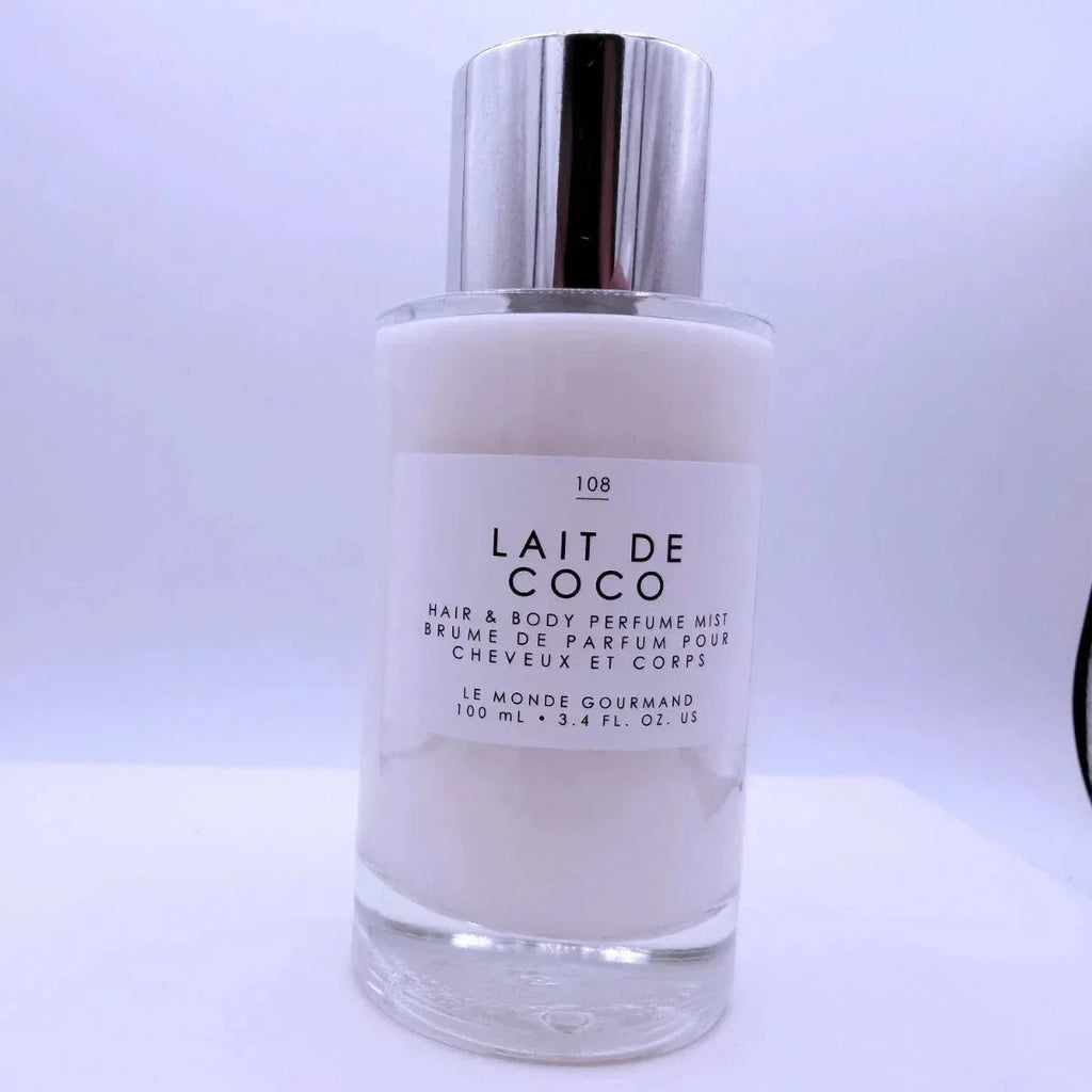 **Le Monde Gourmand Lait de Coco 108 Hair & Body EDT 100ml | Coconut Fragrance**